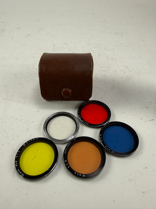 Walz filter kit for Rollei TLR Bay 1 I yellow, red, UV, etc