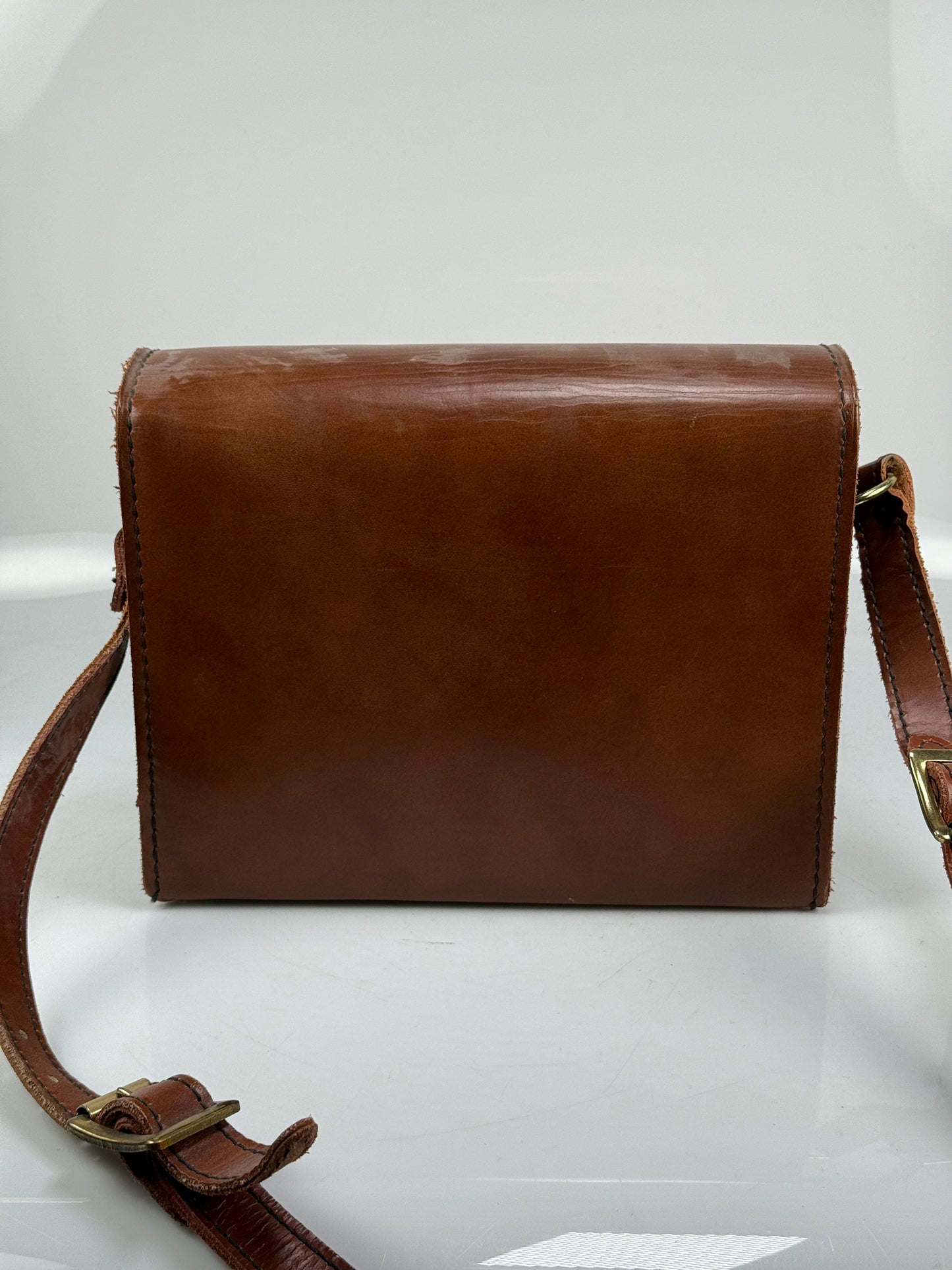 Vintage Coast PRO Genuine Cowhide Brown Leather Camera Case Bag