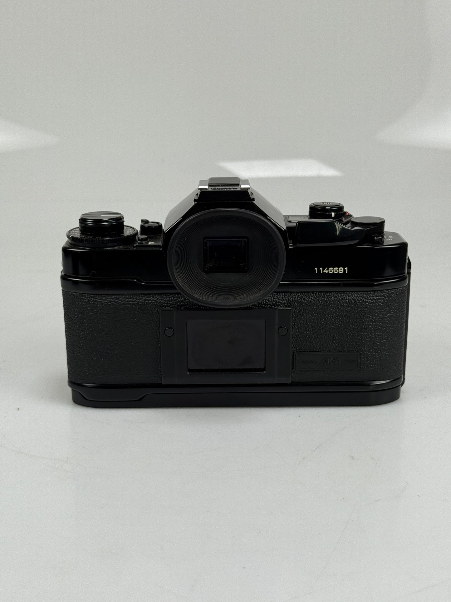 Canon A-1 A1 35mm SLR Film Camera Body Black with 50mm f1.8 FD Kit
