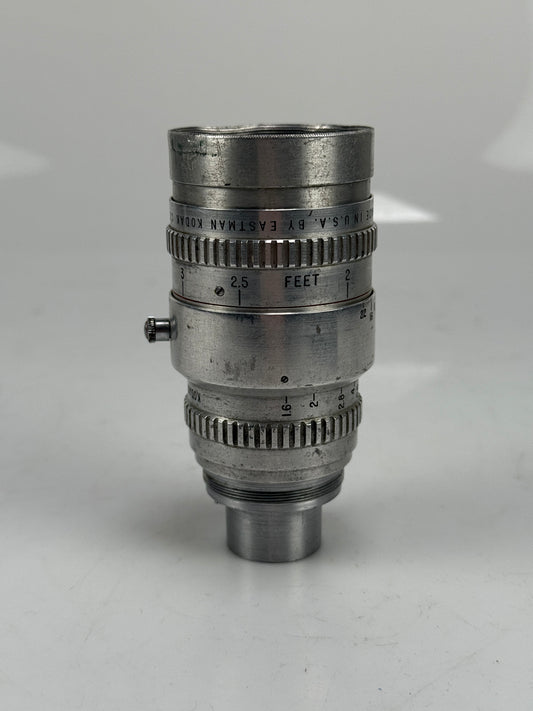 Kodak Anastigmat 50mm f1.6 S Mount Cine Camera Lens