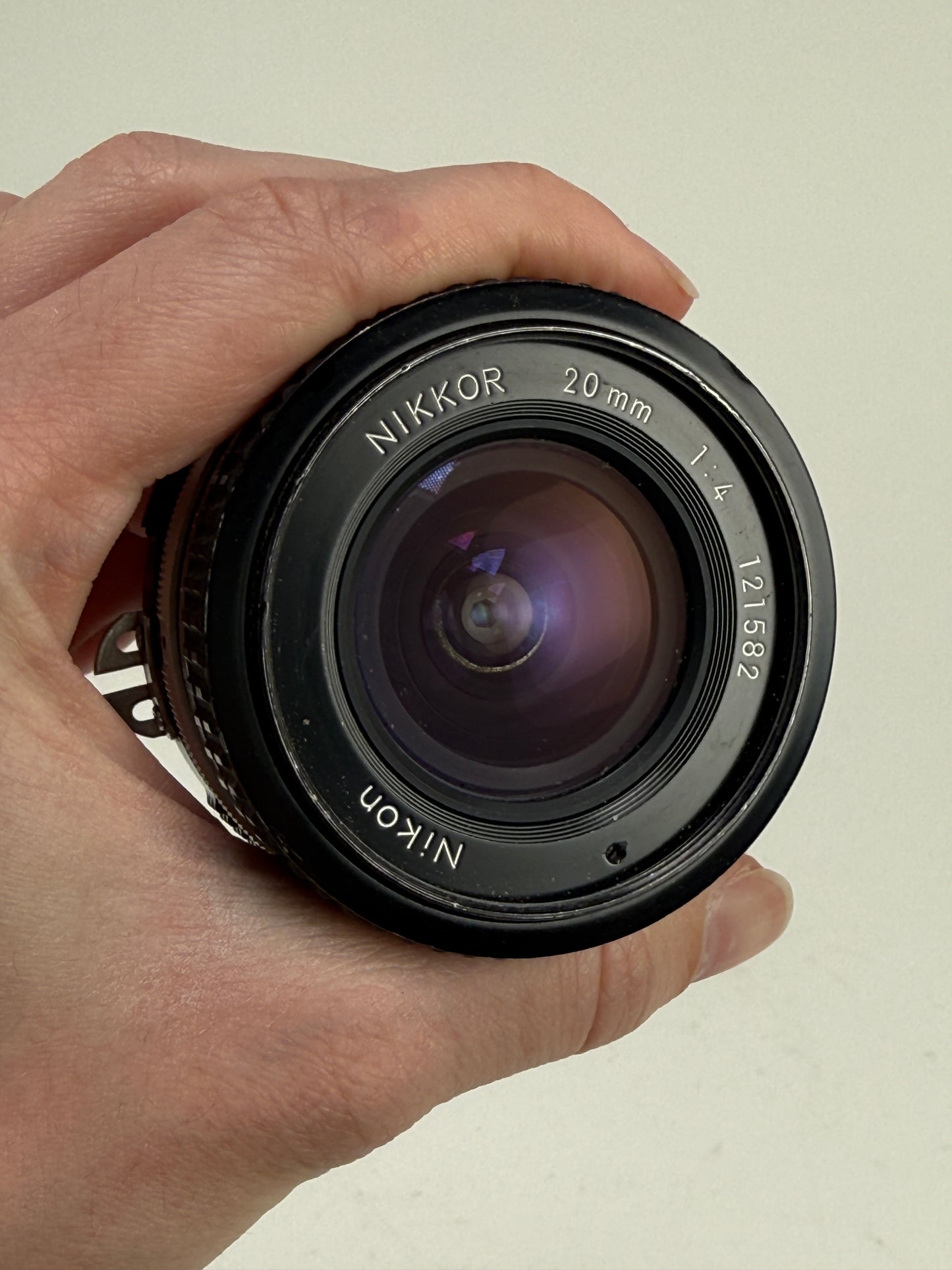 Nikon Nikkor 20mm F4 Ai Manual Focus Lens