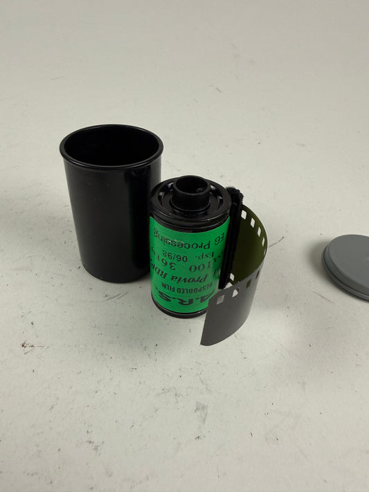 Fujichrome Provia 100 35mm film, 36exp, frozen 1 roll RPD II respooled