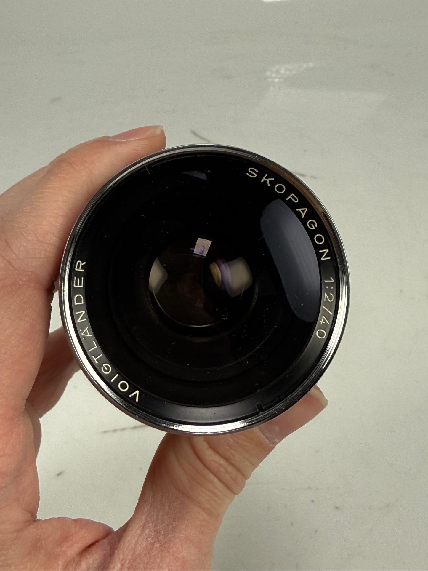 VOIGTLANDER Skopagon 40mm F2 LENS DKL MOUNT BESSAMATIC ULTRAMATIC CAMERA RARE
