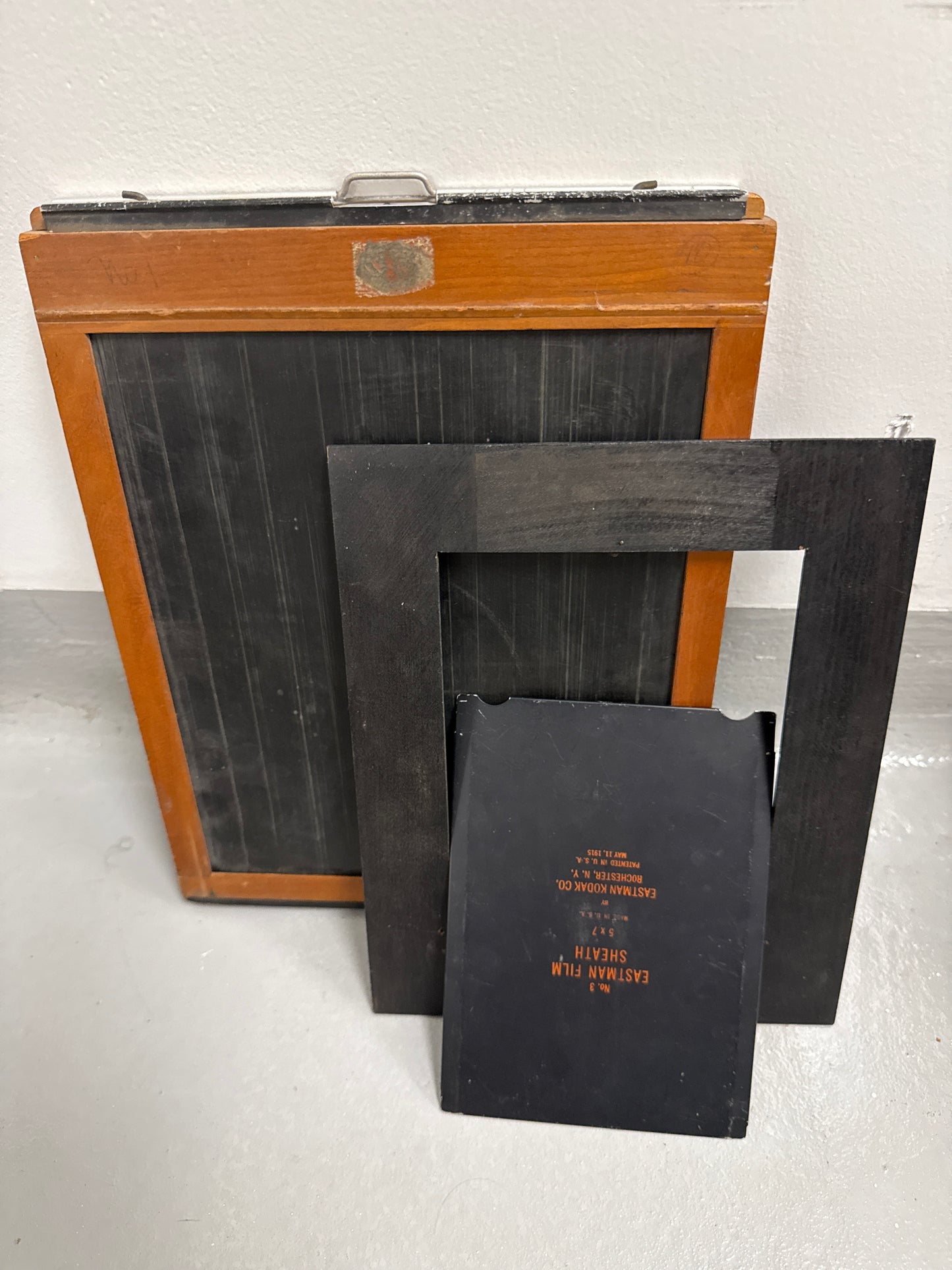 11x14 Wooden Large Format Plate/Film Holder Vintage RARE Kodak Eastman View