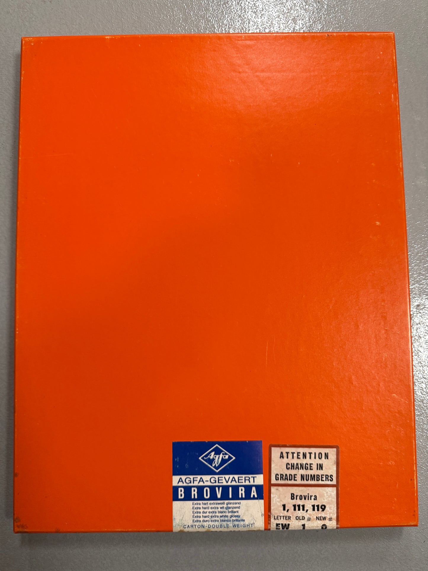 Agfa Brovira Photo Paper 50 Sheets 11x14 inch BEH 111 5