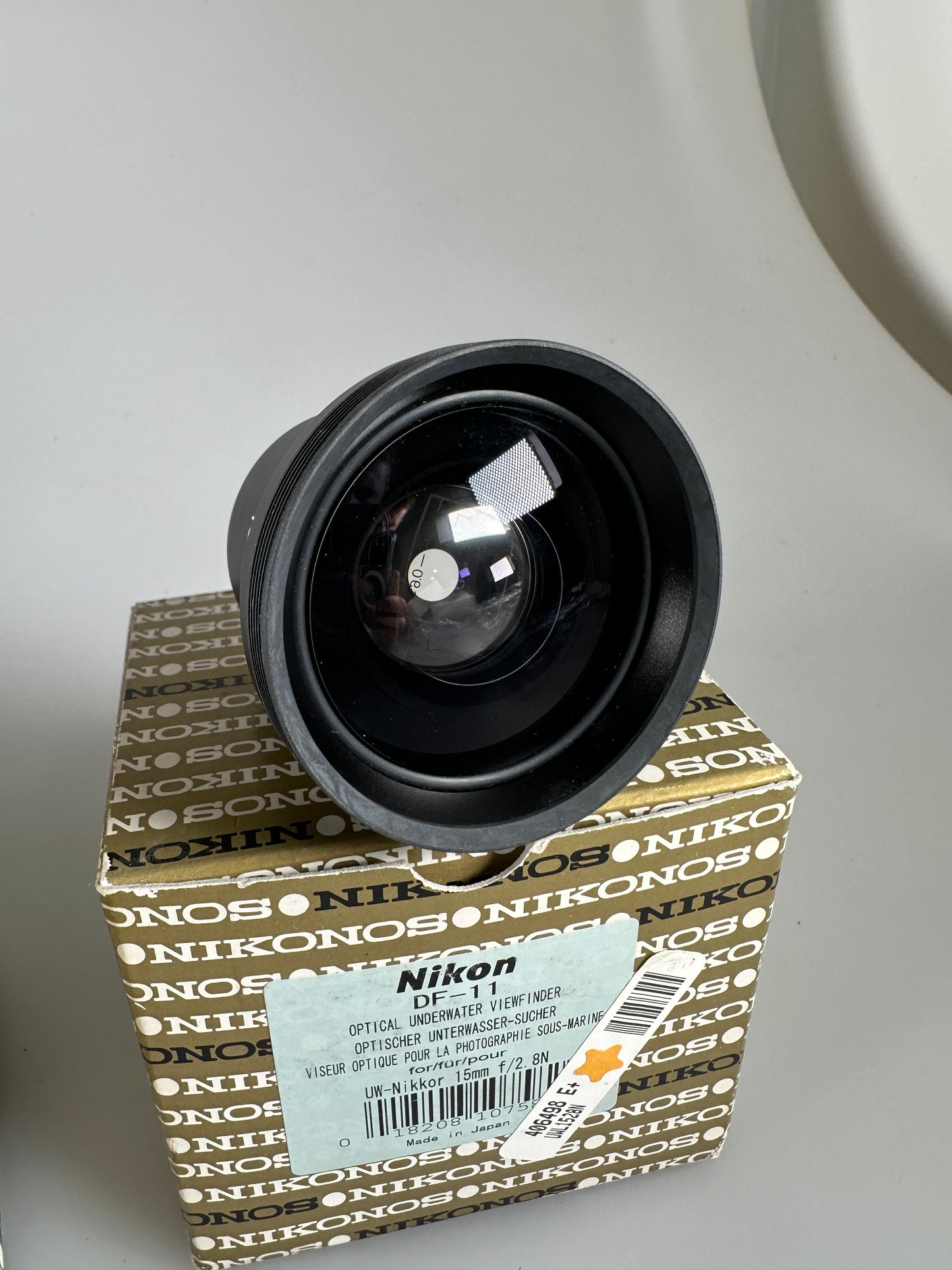 Nikon UW-Nikkor 15mm F2.8 N Lens For Nikonos Series with Finder DF-11