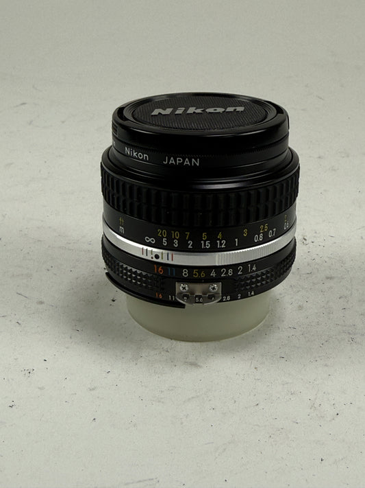 Nikon Nikkor Ais 50mm f1.4 Lens Prime SLR