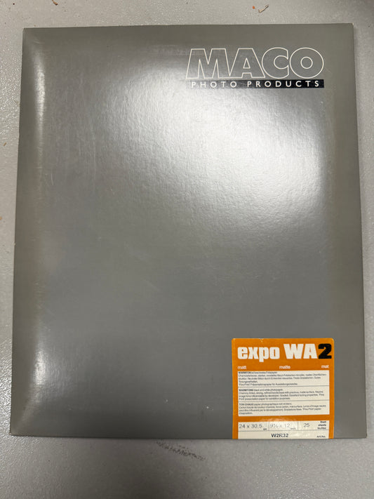 Maco Photo Products Expo WA2 9.5x12" Photo Paper 25 sheets fibre