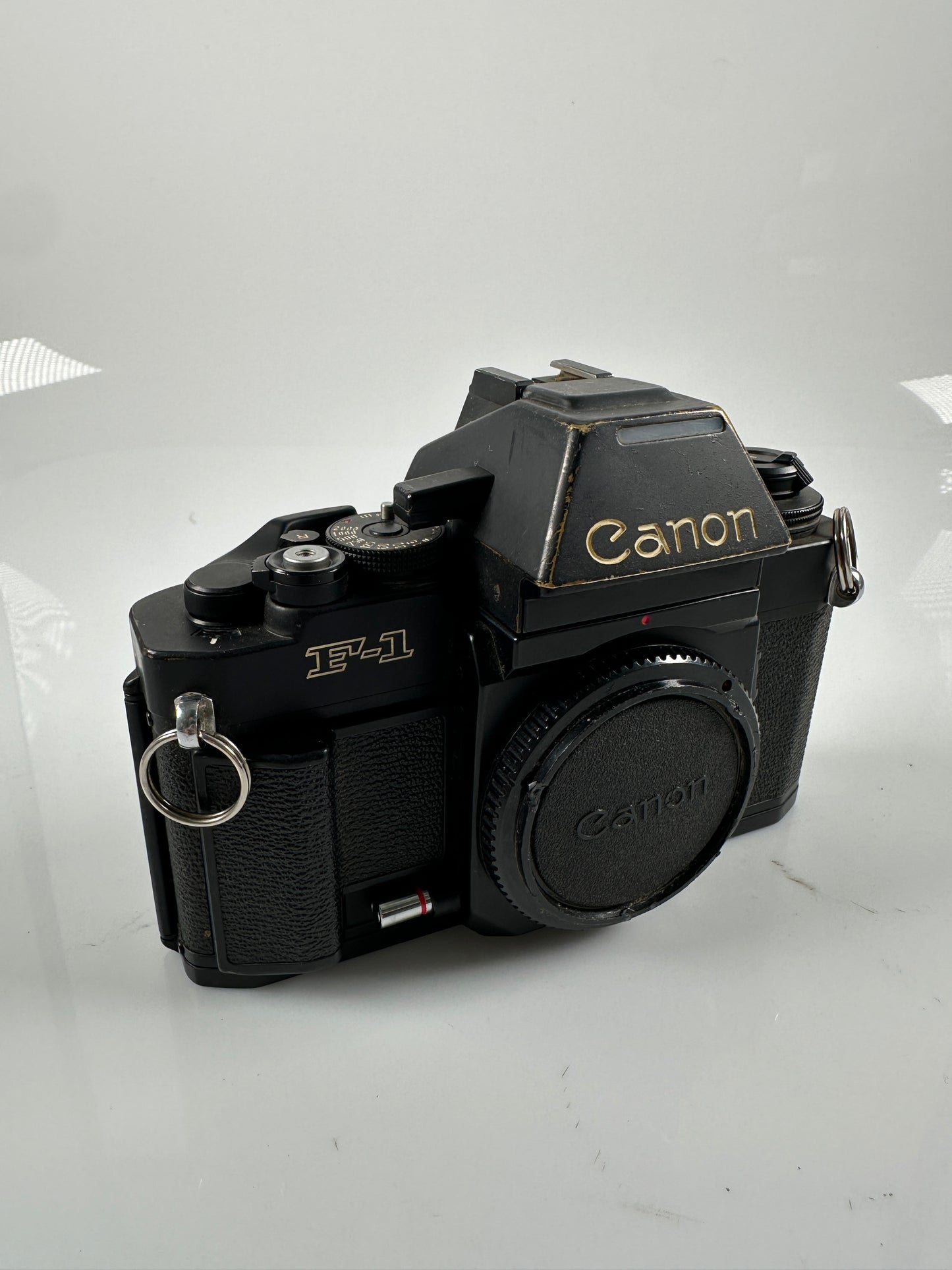 Canon NEW F-1 N 35mm SLR Film Camera black Body AE Finder