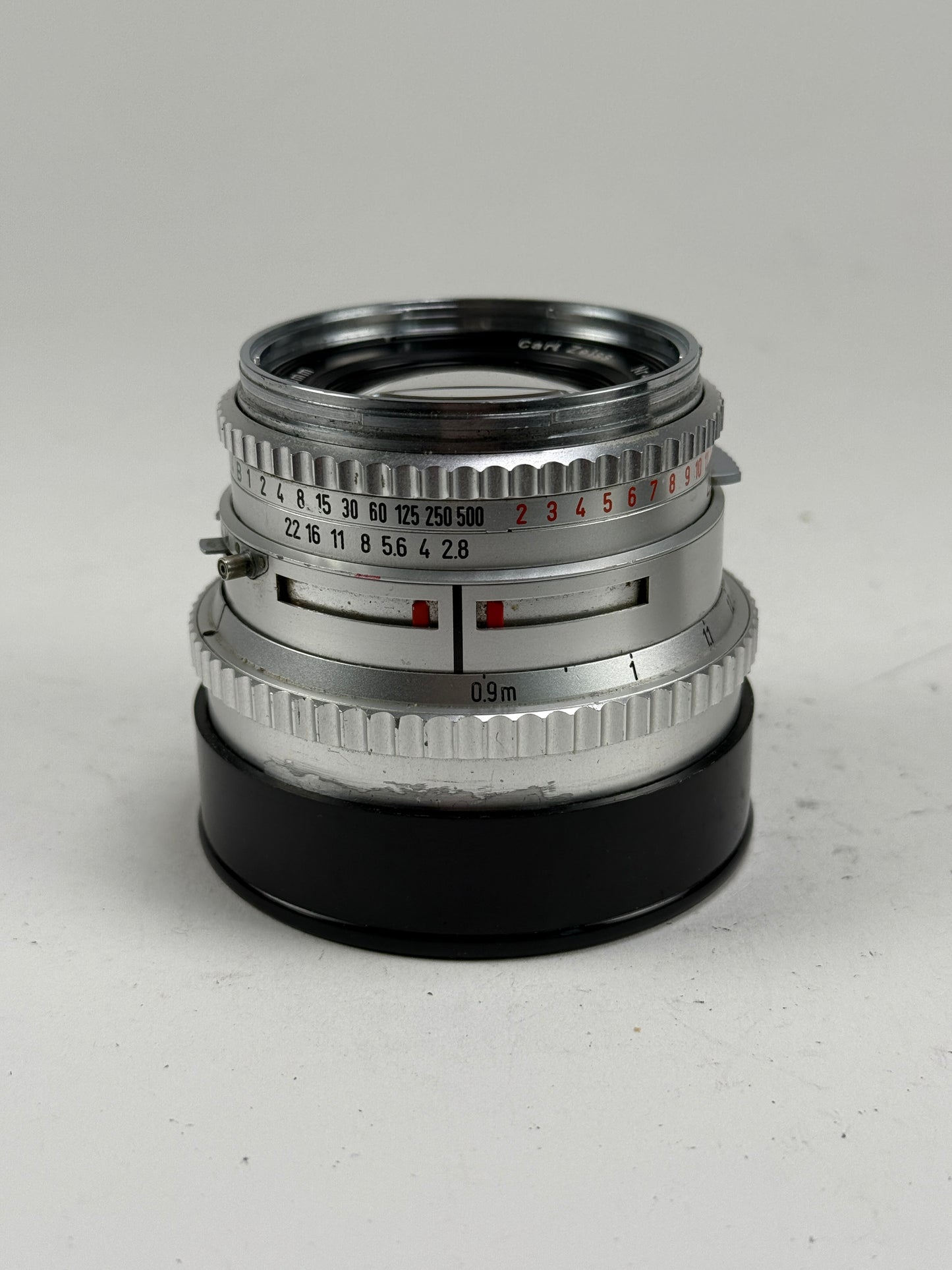 Hasselblad Carl Zeiss planar C 80mm F2.8 lens chrome silver