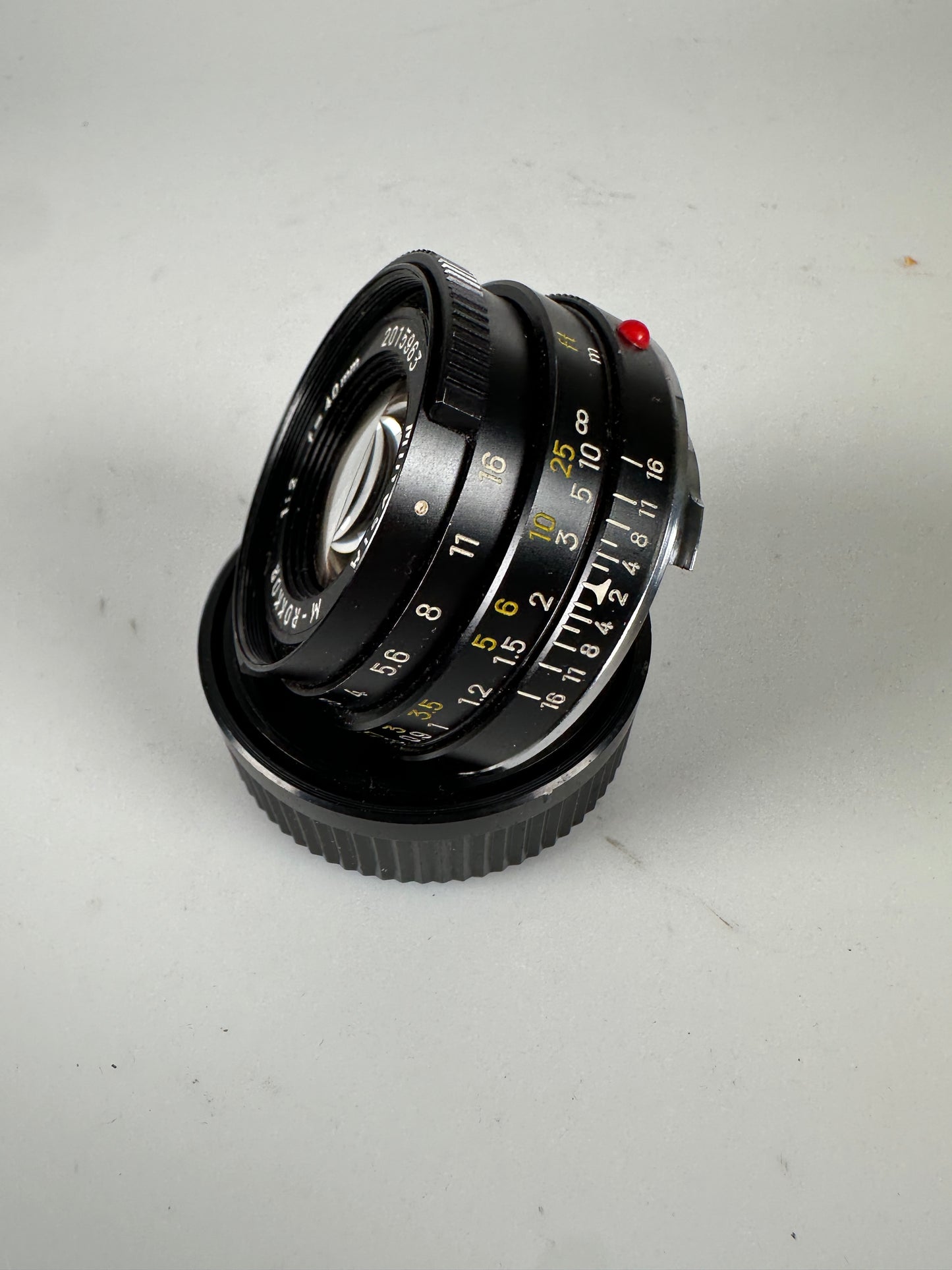 Minolta Rokkor M 40mm f/2 Leica M Mount Lens - Exc.