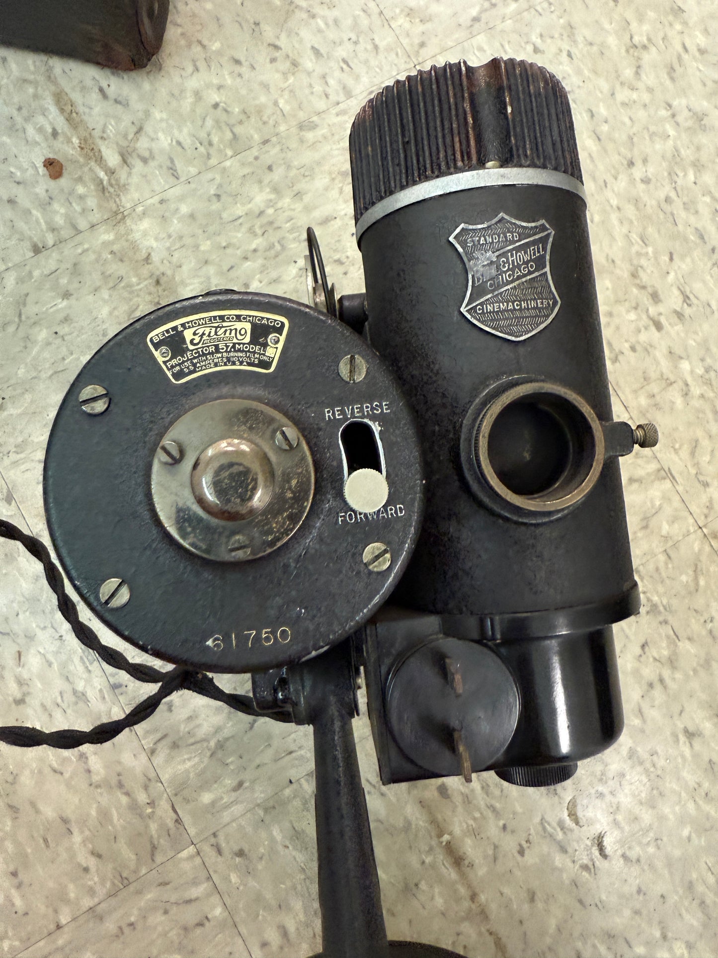 Filmo 16mm Projector – Model 57 – Bell &Howell