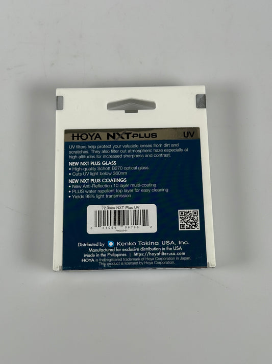 Hoya NXT Plus UV 72mm Lens Filter