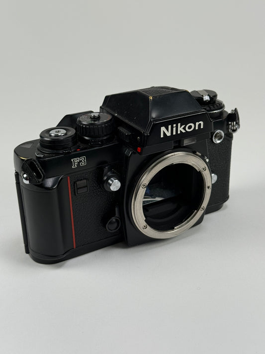 Nikon F3 35mm SLR film camera body - Heinz Kluetmeier