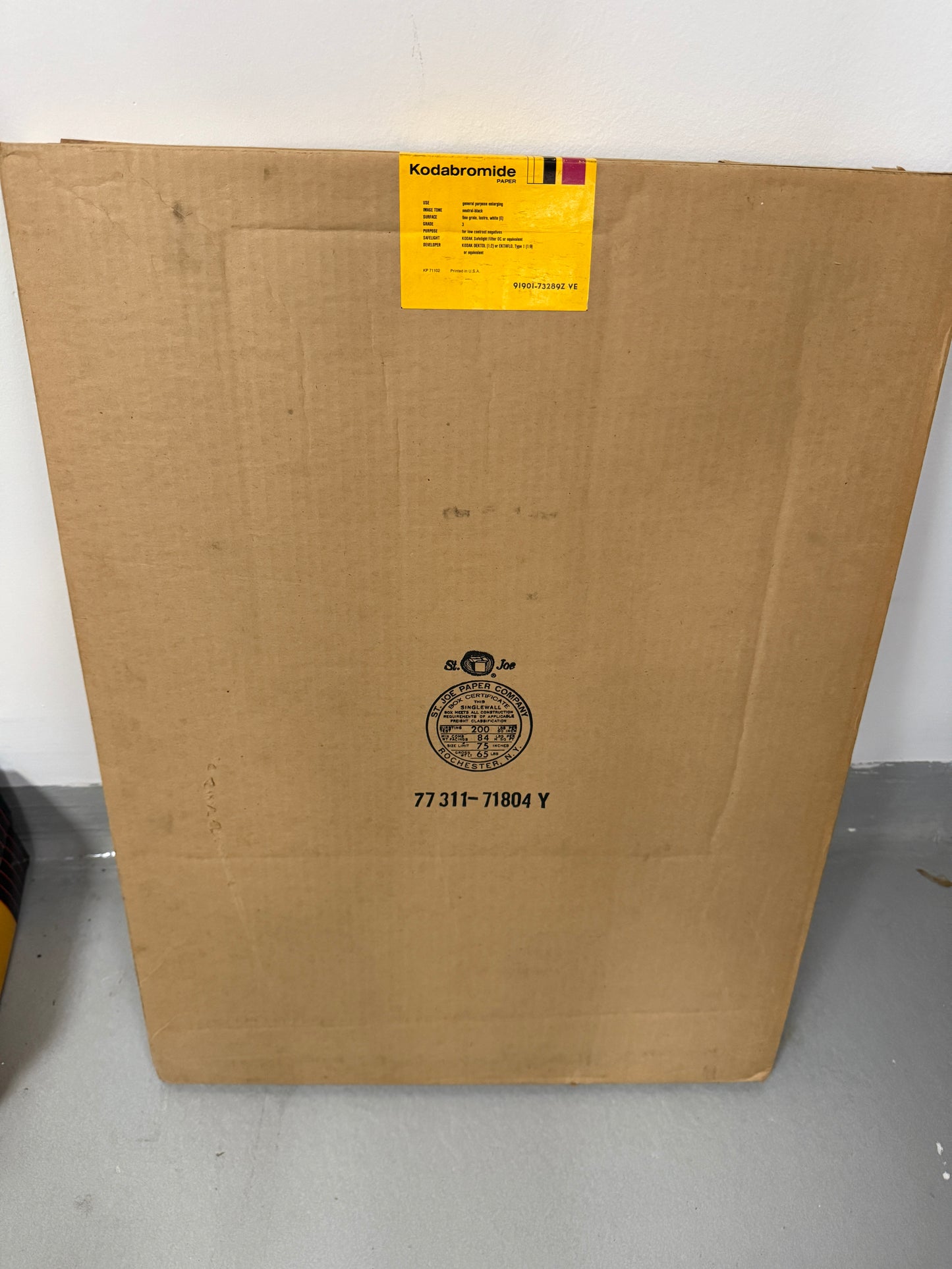 Kodak Kodabromide E 3 Double weight Photo Paper 50 Sheets 20x24 inch