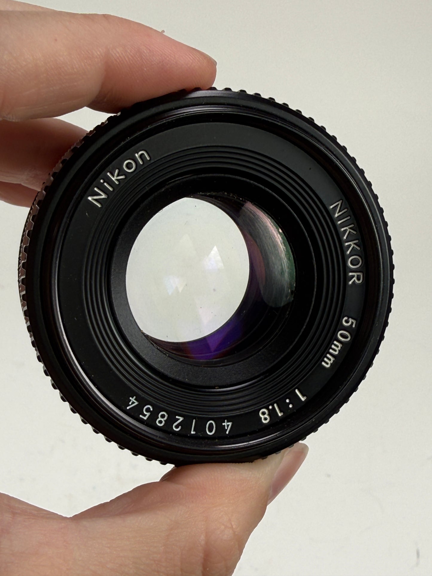 Nikon Nikkor Ai-s AIS 50mm f1.8 Lens Prime Pancake SLR