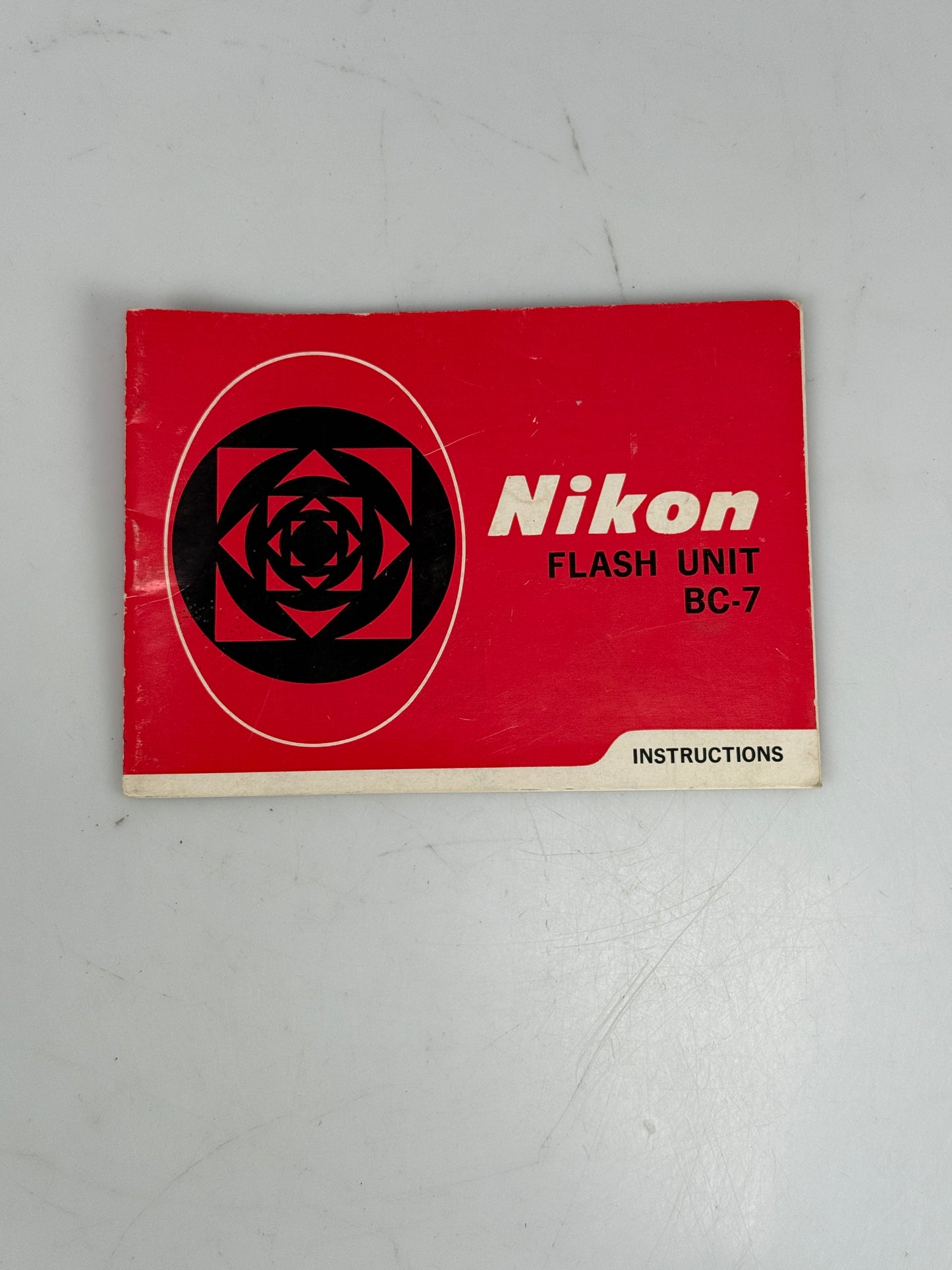 Nikon Flash Unit BC-7 Instructions c. 1966