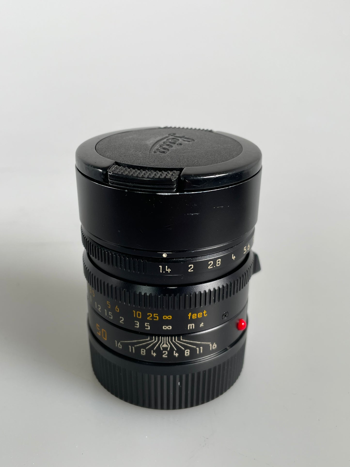 Leica 50MM f1.4 SUMMILUX-M ASPH 6BIT BLACK LENS 11891