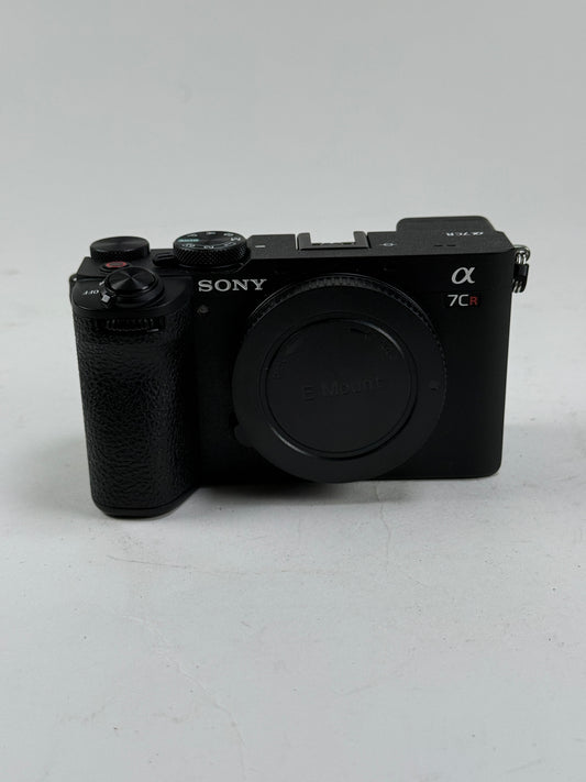 Sony a7CR ILCE-7CR Mirrorless Black Camera Body (Shutter Count: 7.3k)