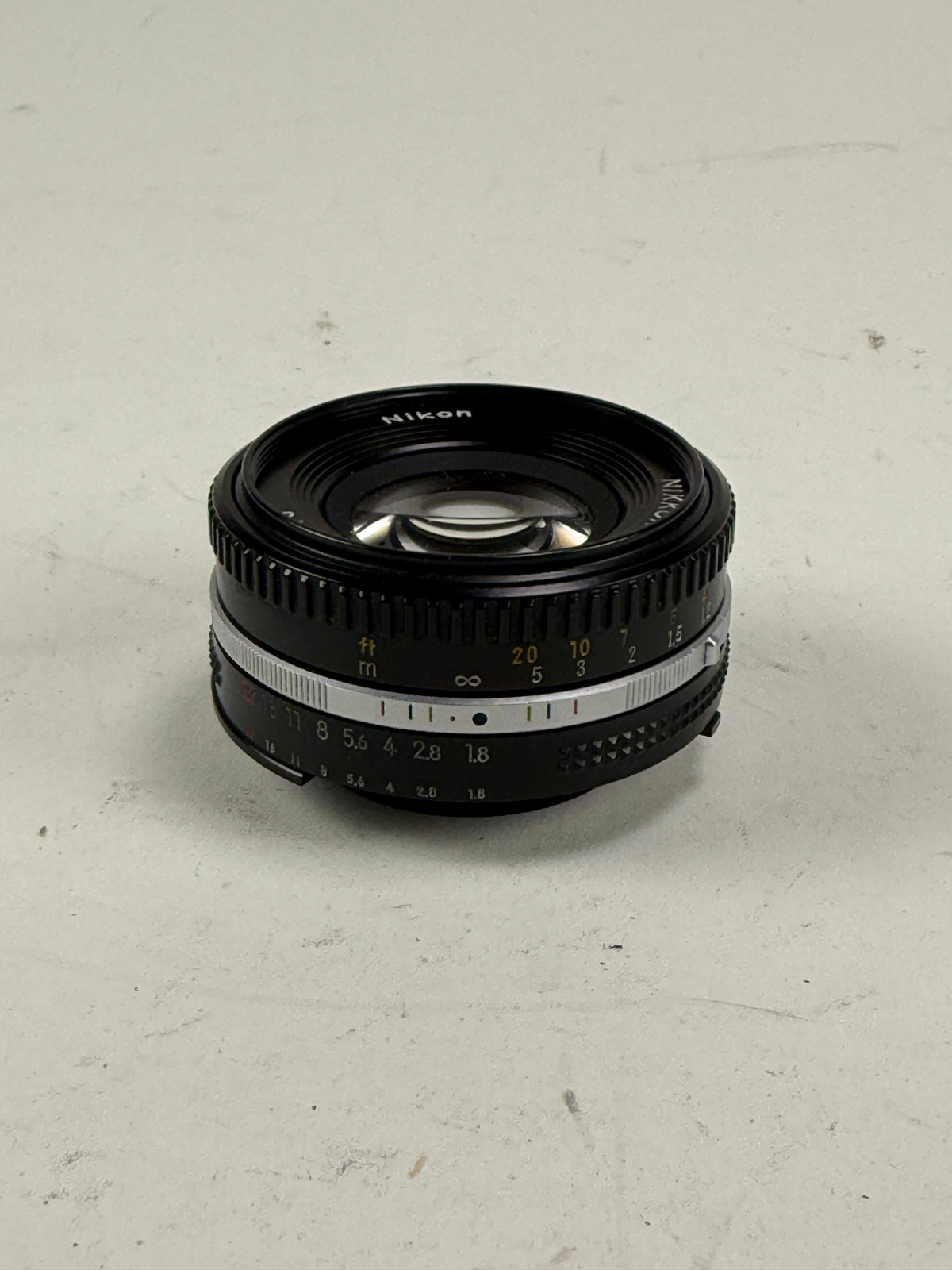 Nikon Nikkor Ai-s AIS 50mm f1.8 Lens Prime Pancake SLR Late