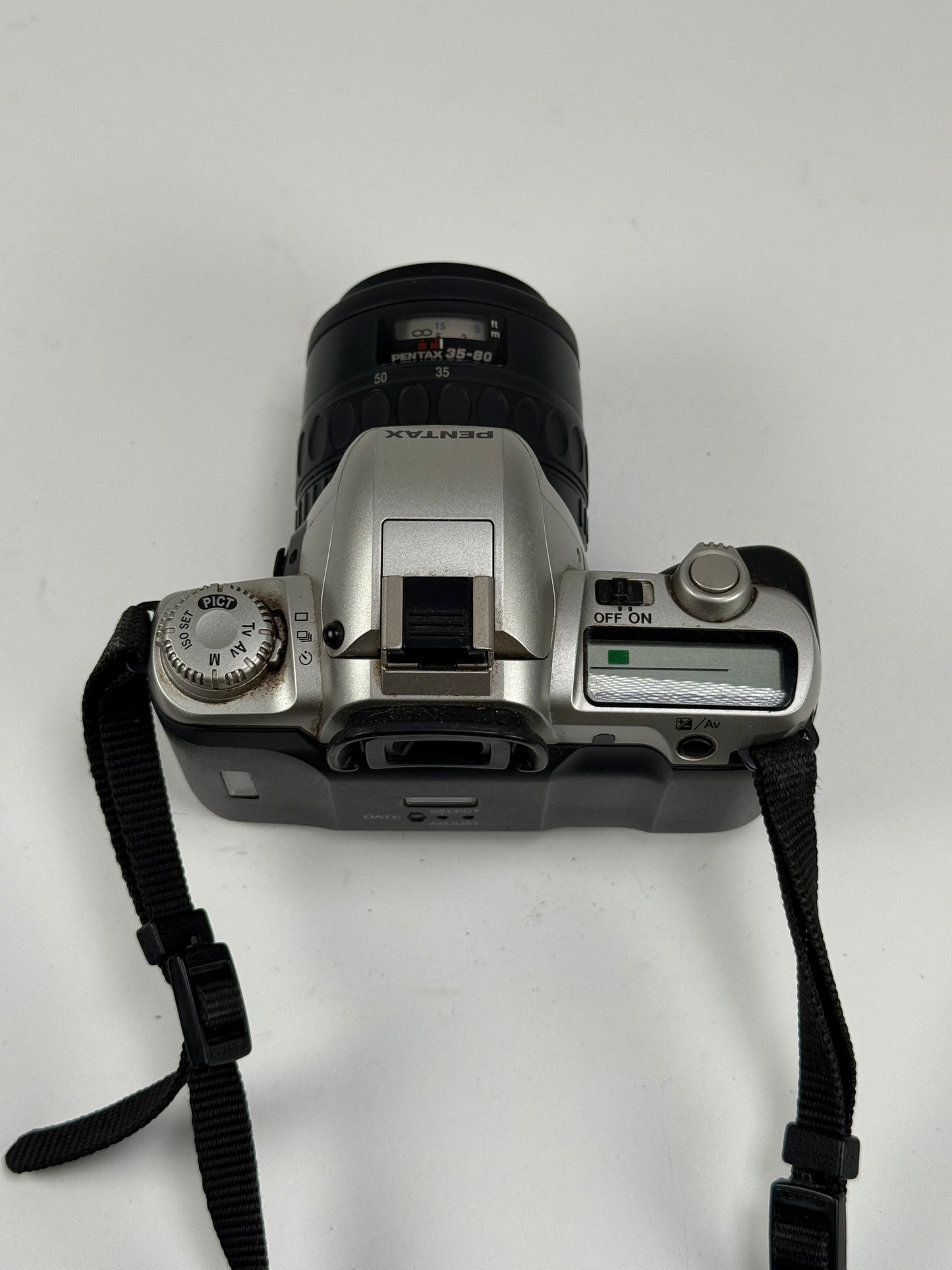 Pentax ZX 35mm SLR Camera Kit w/ 35-80mm and 80-200mm lens