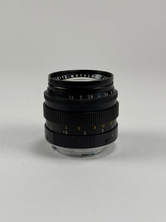 LEITZ Leica Summilux M 50mm F1.4 E43 Ver.II V2 Black Lens