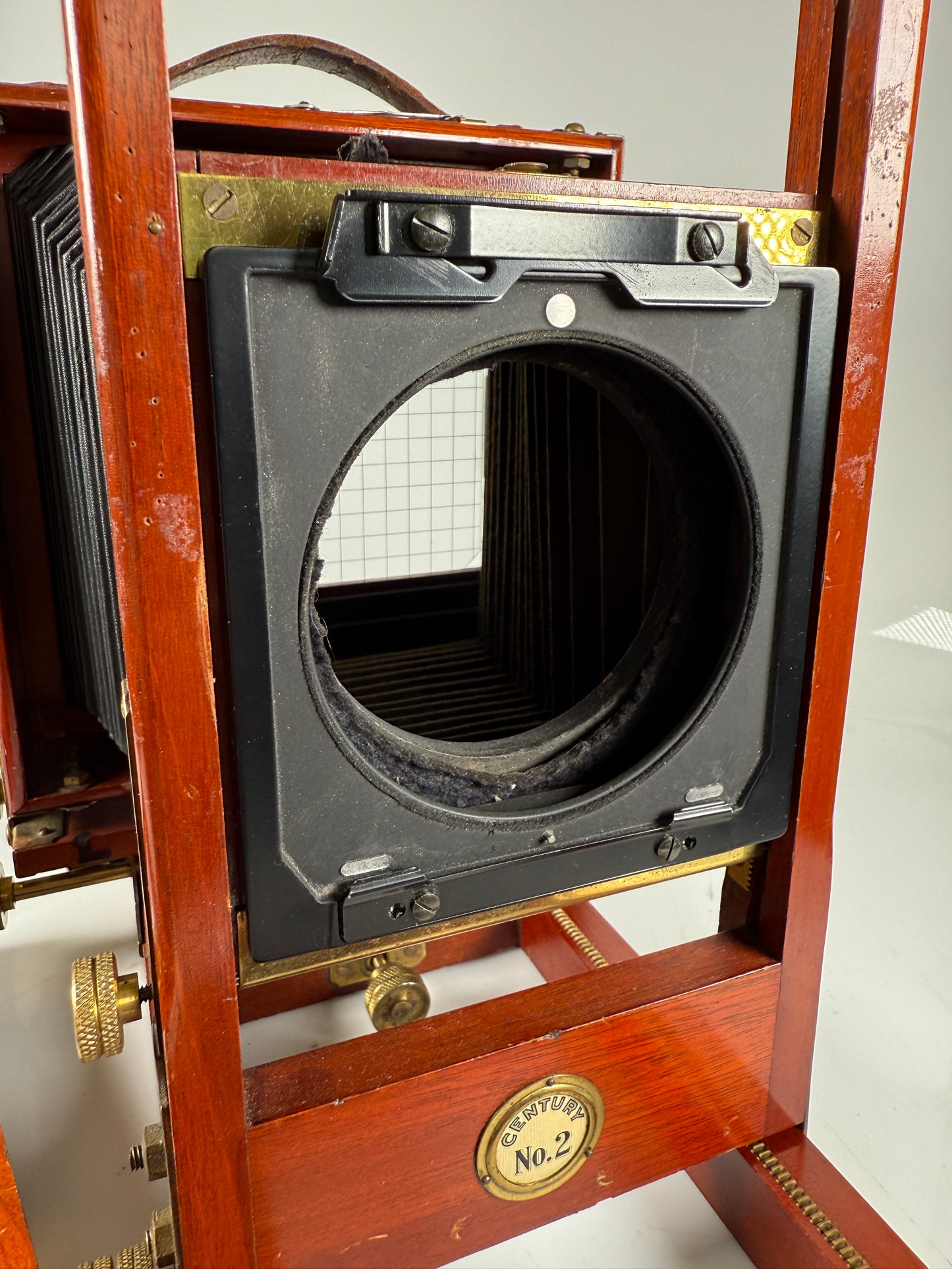 Century No 2 5x7 View Camera wooden with extension