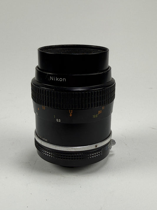 Nikon Nikkor non AI 55mm f3.5 Micro Lens