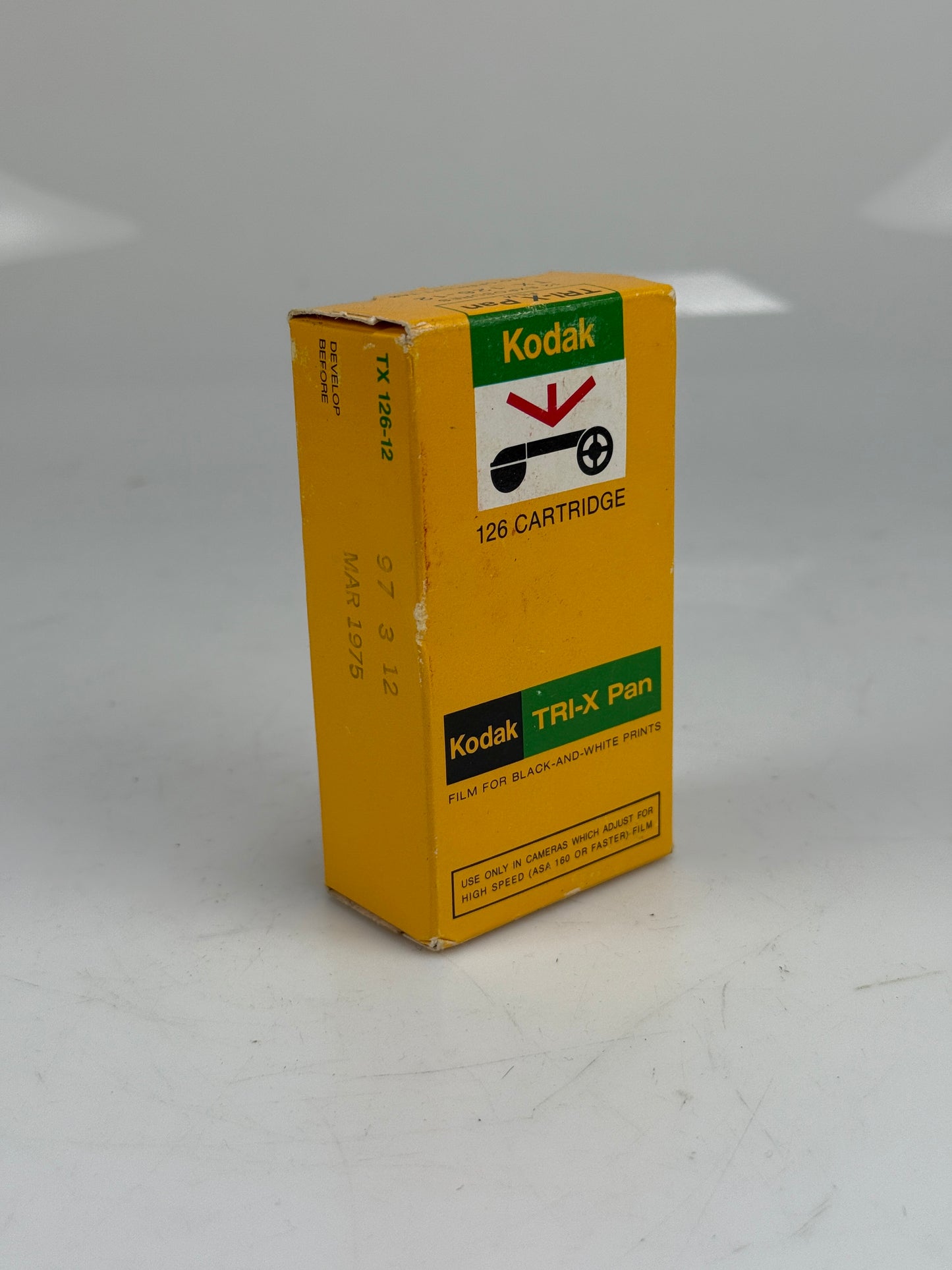 Kodak Tri-X Pan 126-12 Black & White Film