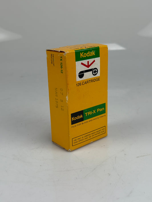 Kodak Tri-X Pan 126-12 Black & White Film