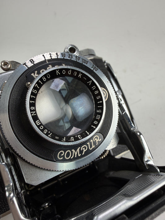 Kodak Duo Six-20 620 film folding camera 7.5cm 75mm f3.5