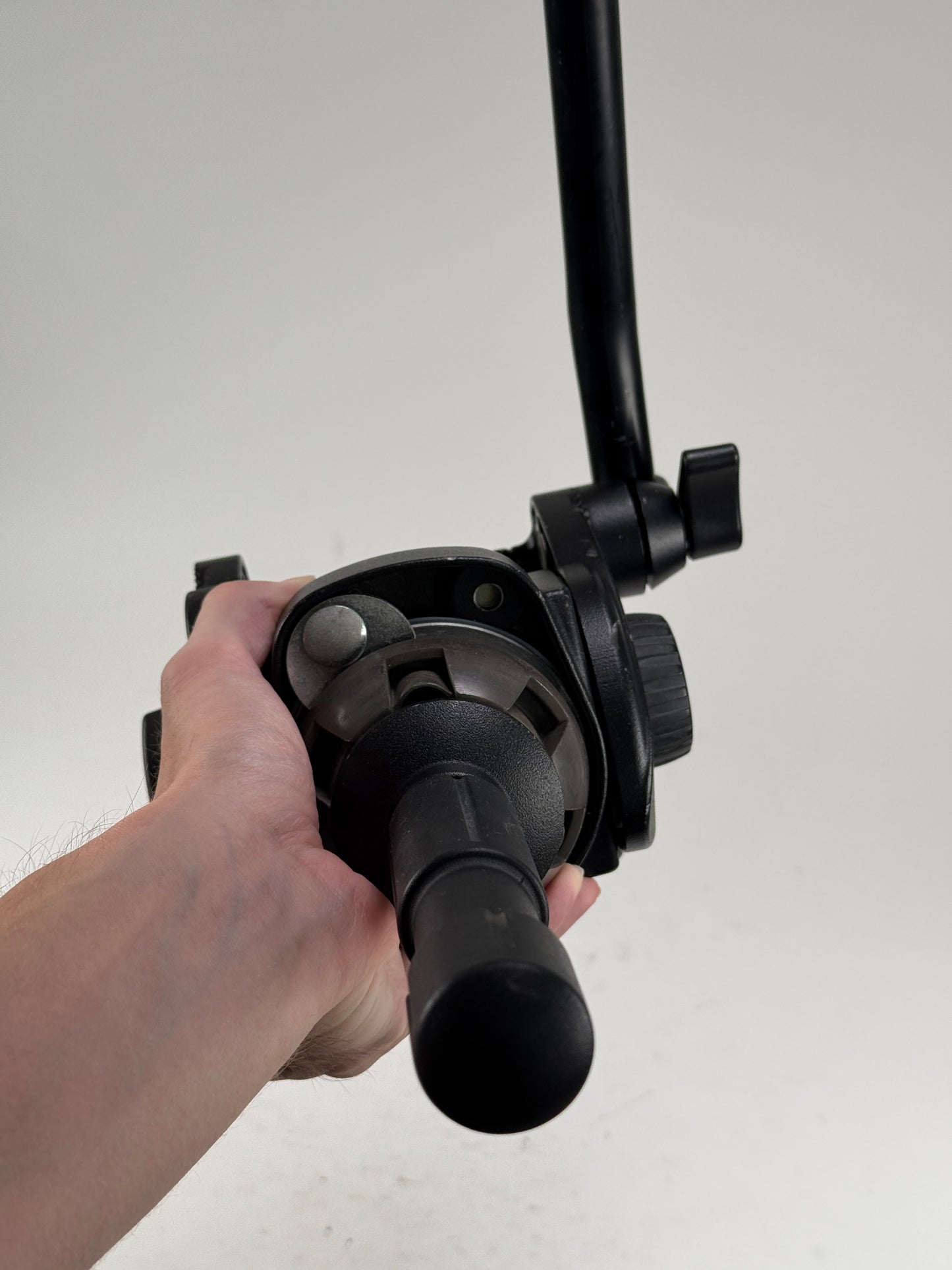 Manfrotto 501HVD Head Fluid Head w/ Handle, QR Plate