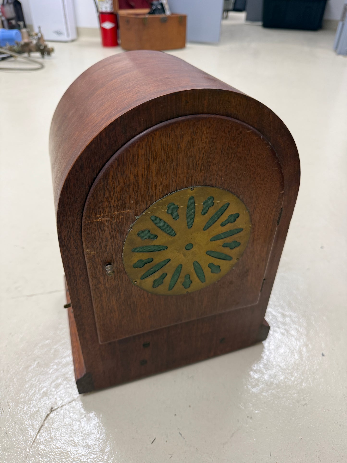 Antique Seth Thomas 4 Bell Sonora Chime Mantel Clock 8-Day