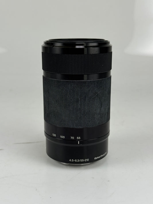 Sony SEL55210 55-210mm F4.5-6.3 OSS E Mount Lens black