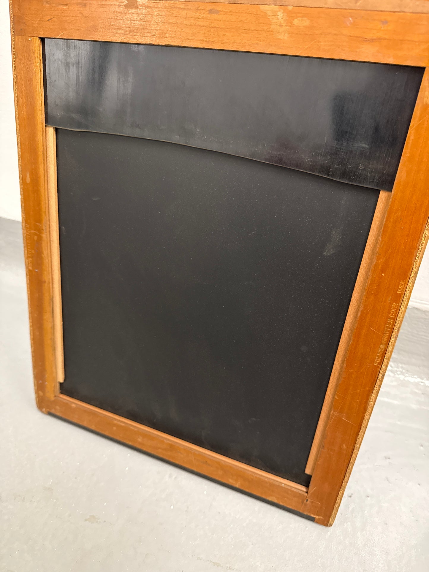11x14 Wooden Large Format Film Holder Vintage RARE Sterling