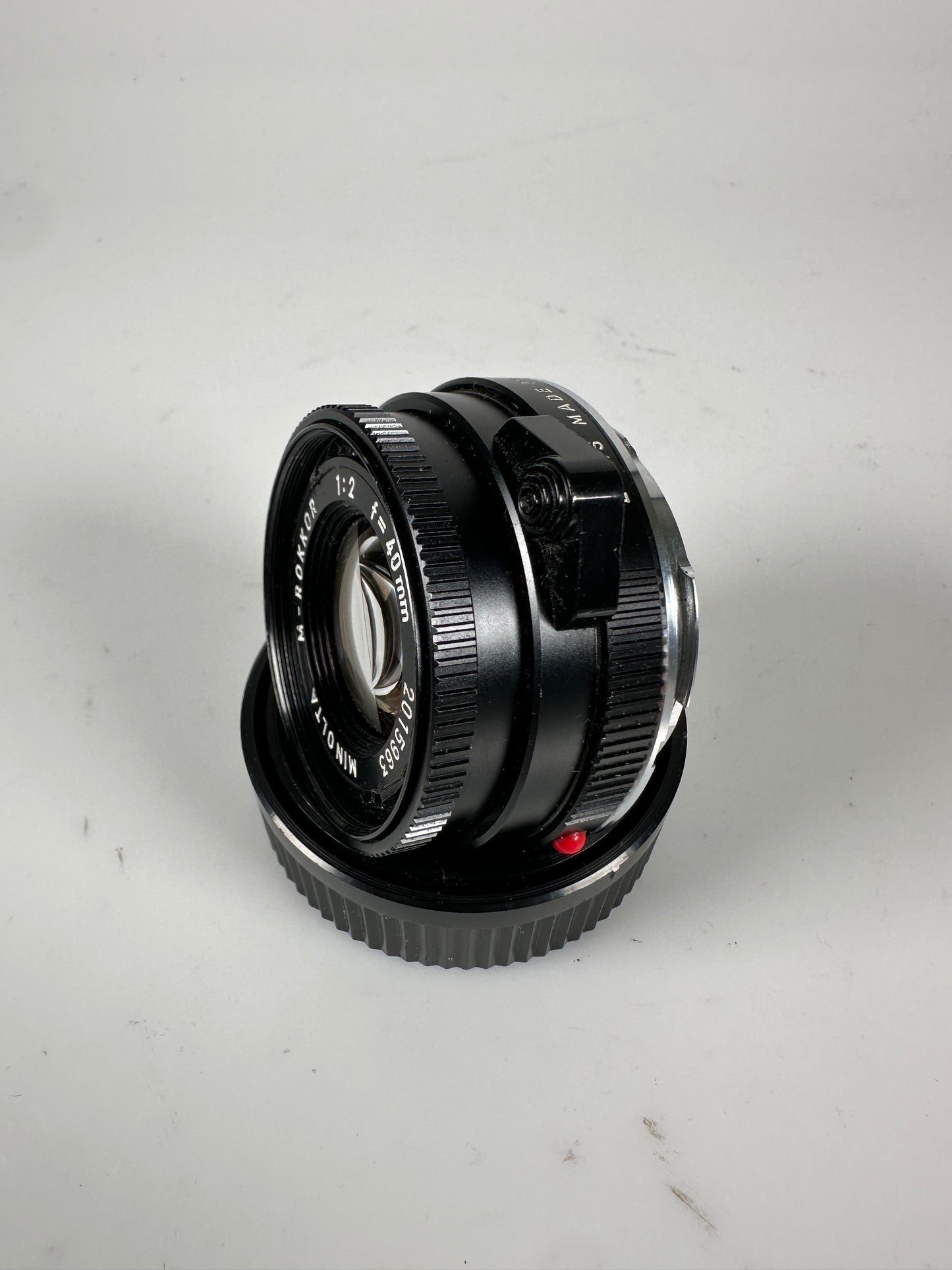 Minolta Rokkor M 40mm f/2 Leica M Mount Lens - Exc.