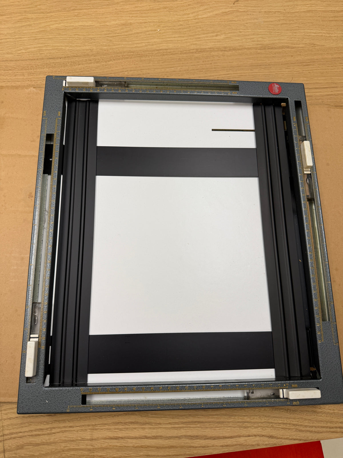 Leitz Wetzlar Leica Enlarger Easel Metal RARE 10x12 inch 24x30cm