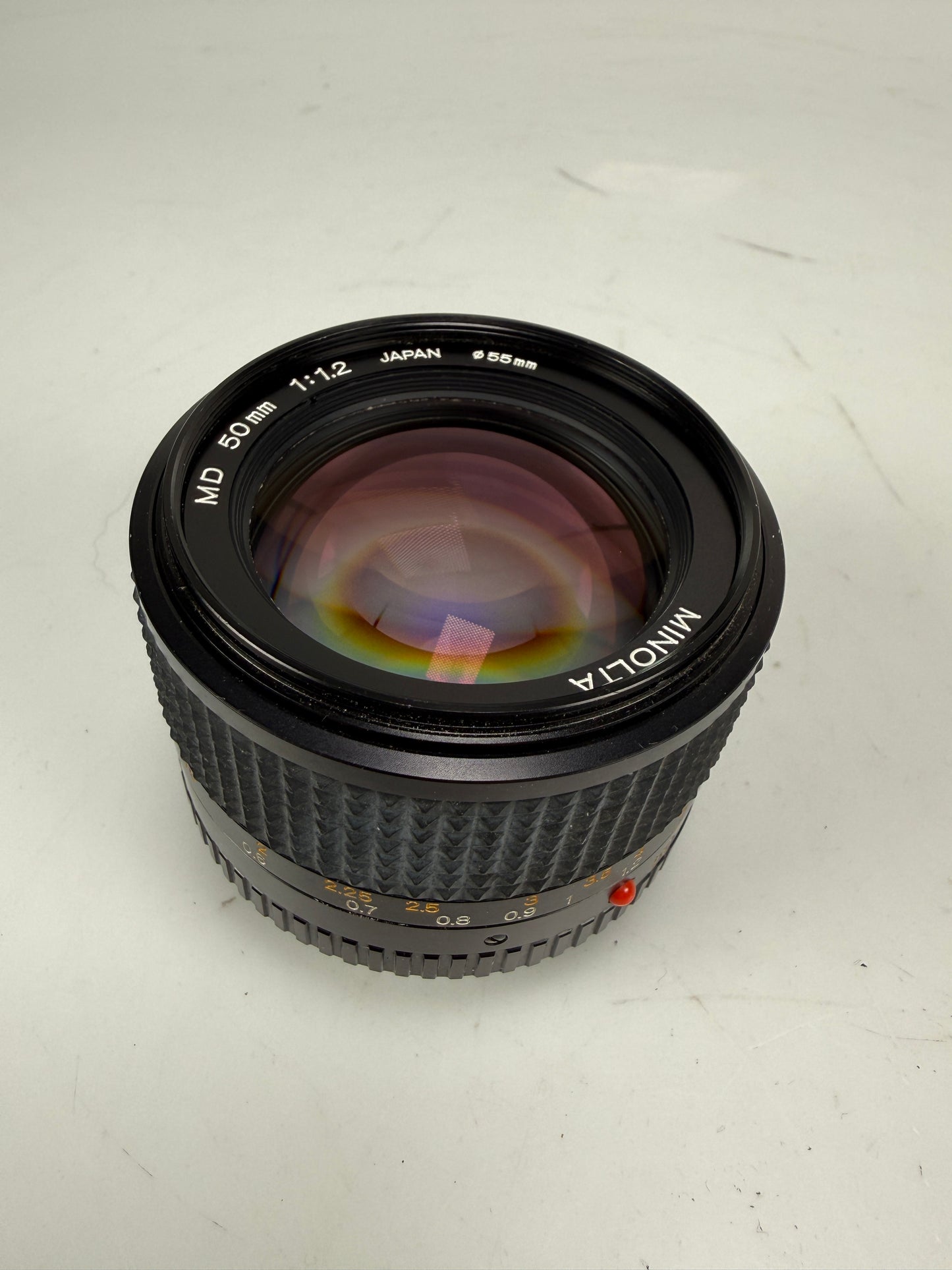Minolta MD 50mm F1.2 MF Standard Prime Lens