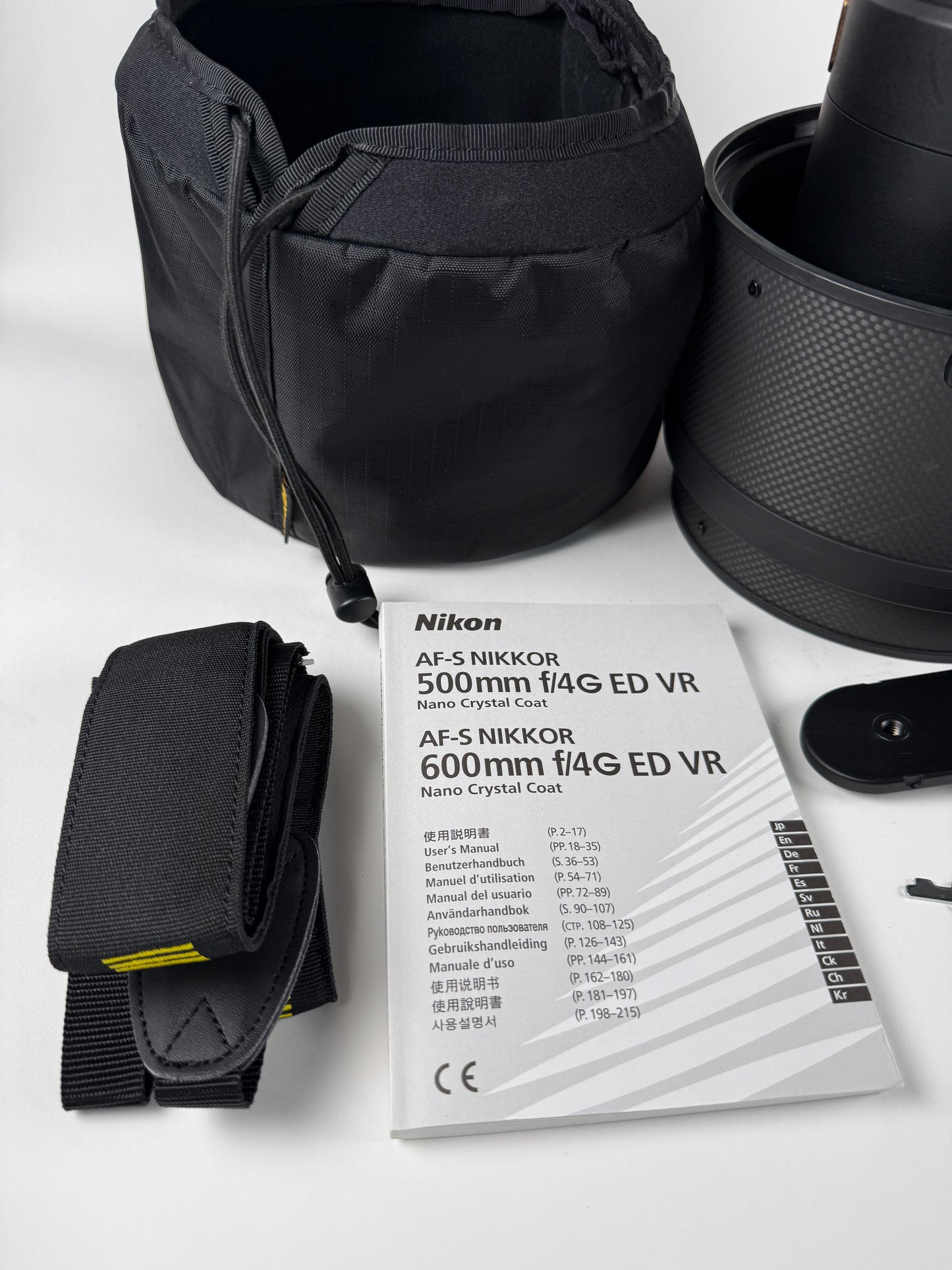 Nikon 600mm f4 nikkor AF-S G ED VR Lens AFS lens