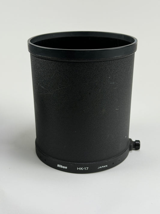 Nikon HK-17 Lens Hood for 500mm f4 P Lens with front lens cover/cap