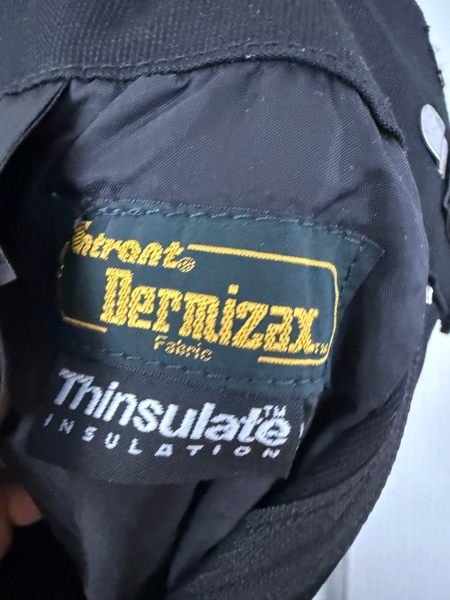 SPYDER Men size Small Black Thinsulate Dermizax Ski Snowboard Pants used