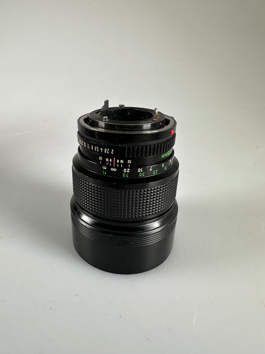 Canon 135mm f2 FD New NFD camera lens wide angle