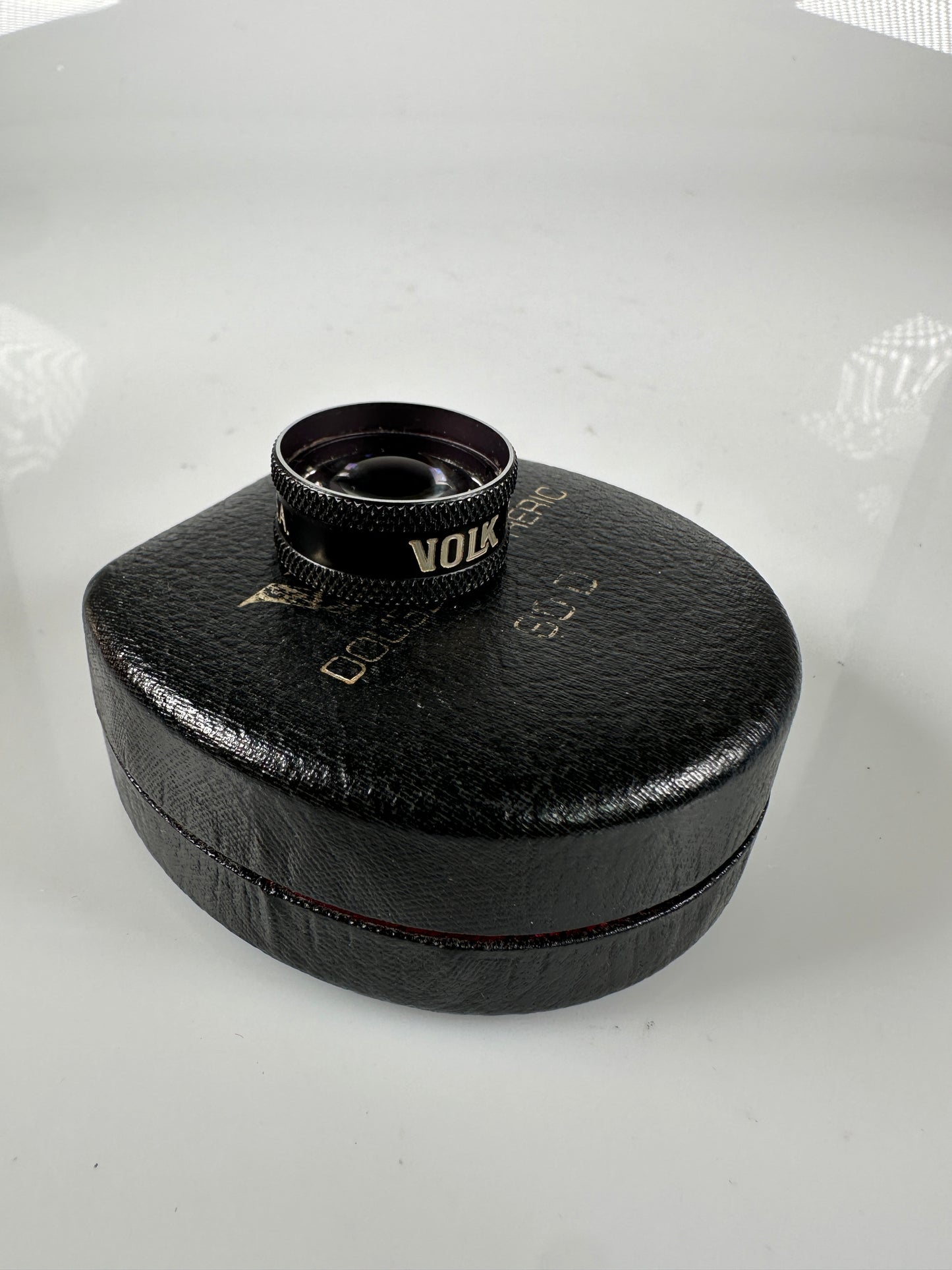 VOLK II 90D Double Aspheric BIO Lens with Case Vintage USA