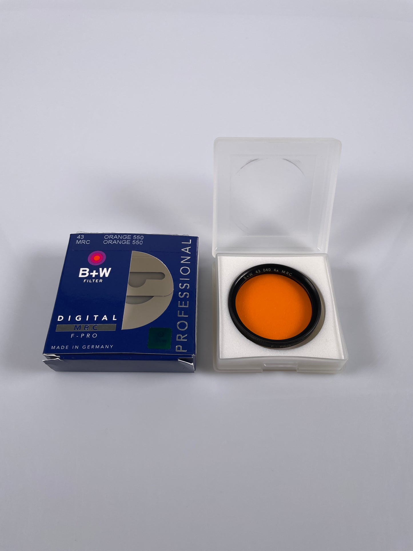 B+W 43mm 040 4x MRC Yellow Orange Filter