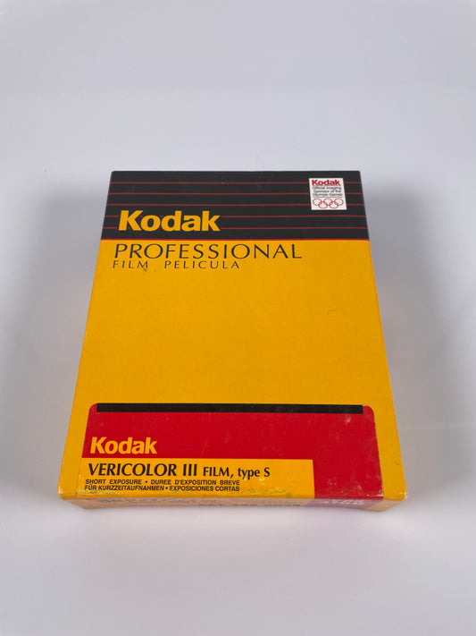 Kodak Vericolor III Type S VPS 4106 4x5 Film 50 sheets Expired 1997