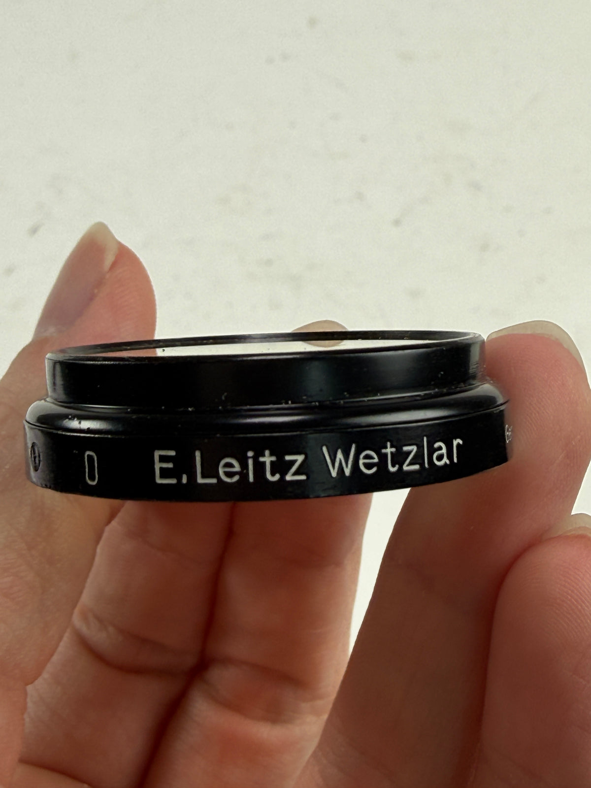 Leitz Leica Black A36 Yellow 0 Contrast Camera Lens Filter Summitar 36mm Thread