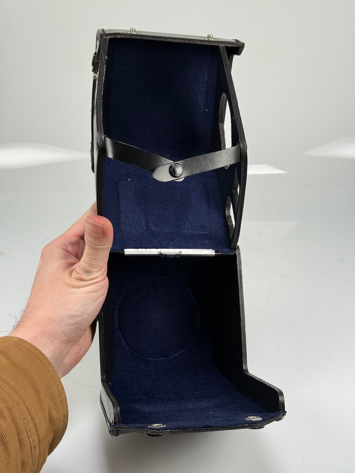 Rollei Rolleiflex SL66 Medium Format SLR black Genuine Leather Camera Case