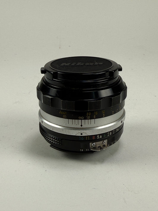 Nikon Nikkor-S.C Auto 50mm f1.4 Ai converted Lens