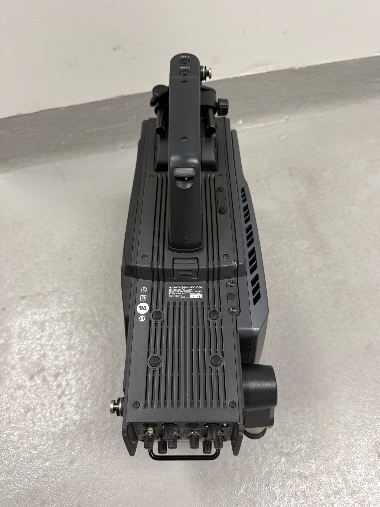 Sony HDC1500 HD Color Camera video studio