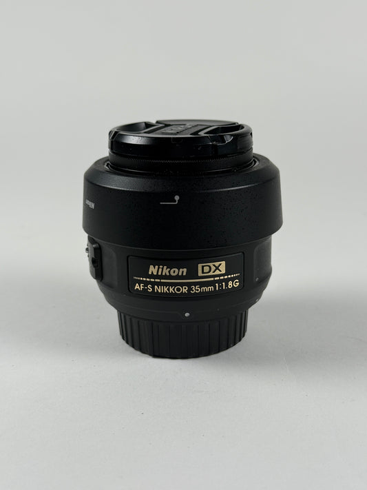 Nikon 35mm f1.8G AF-S DX Lens for Nikon DSLR Cameras